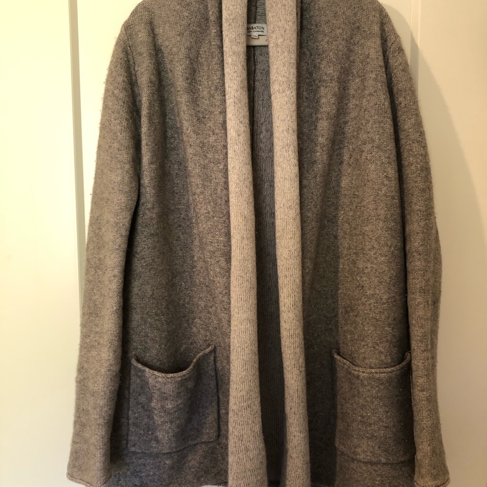 Aritzia Babaton Beekman cashmere & wool cardigan sweater
